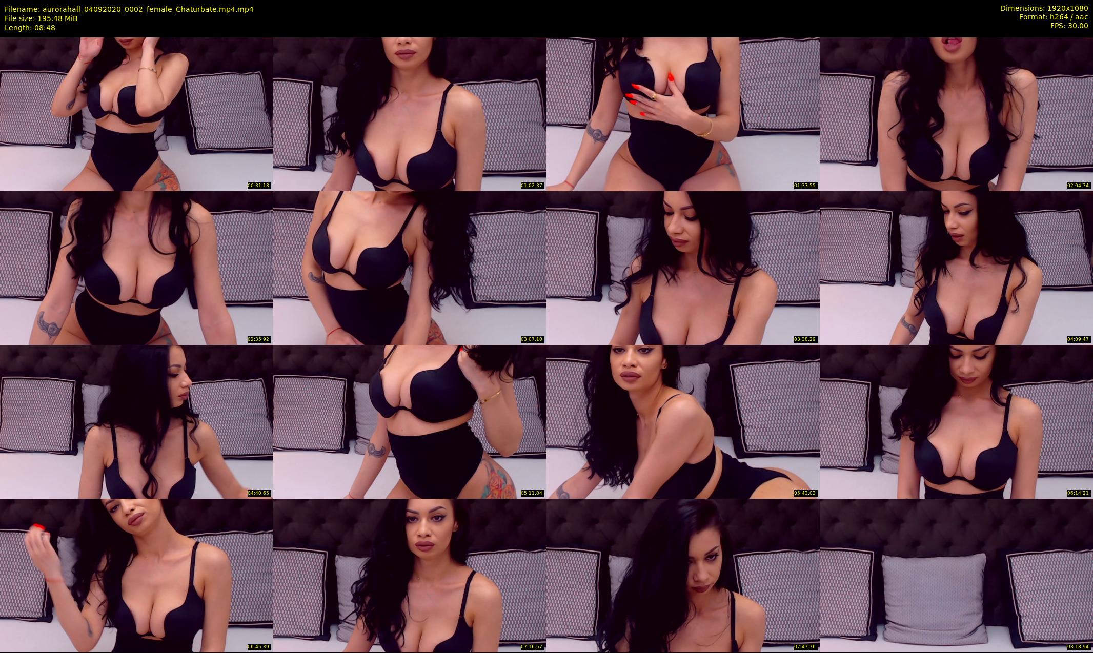 aurorahall — 9 minute Chaturbate female cam show recording, 1080p, Sep 4, 2020