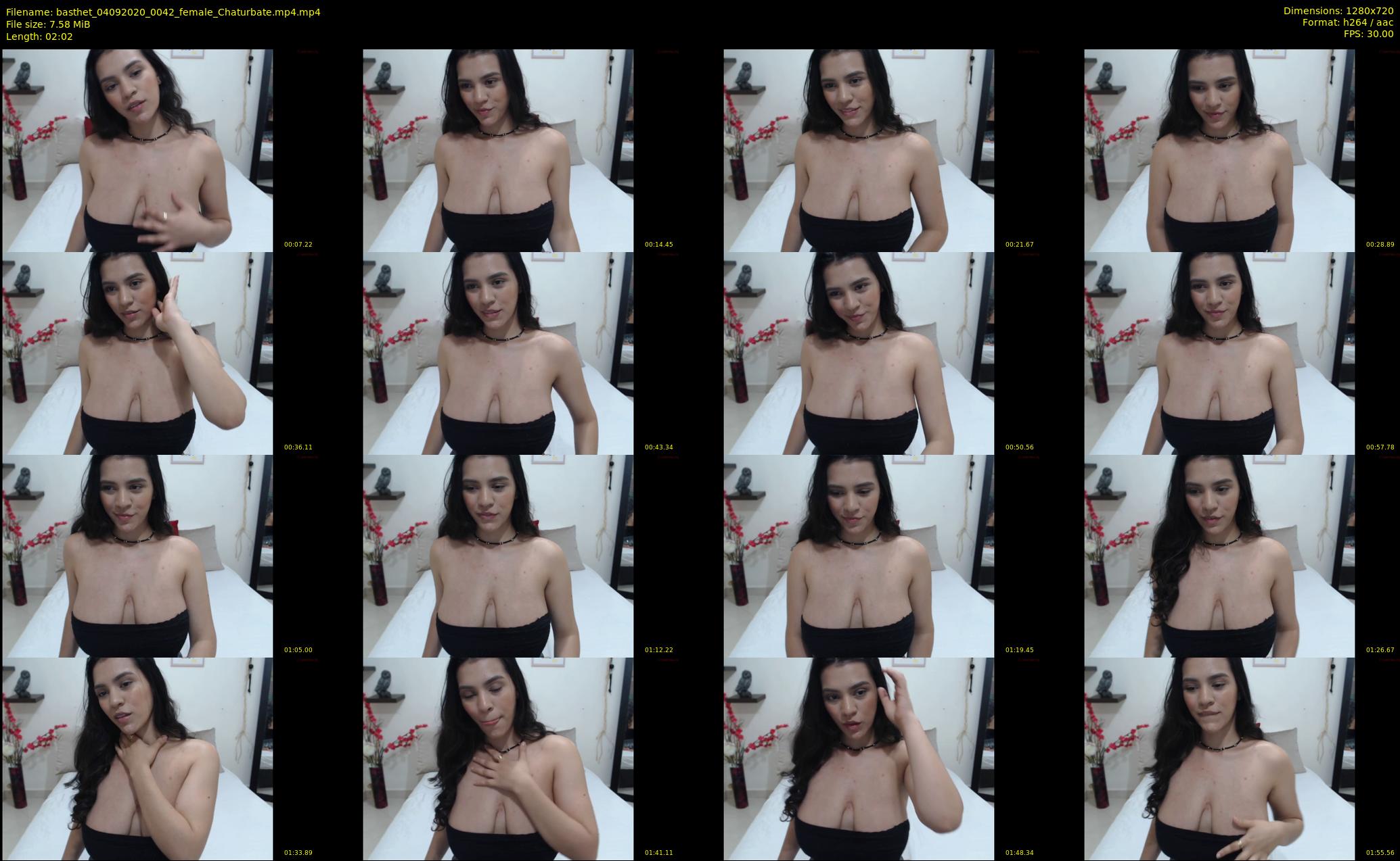 basthet — 3 minute Chaturbate female cam show recording, 720p, Sep 4, 2020