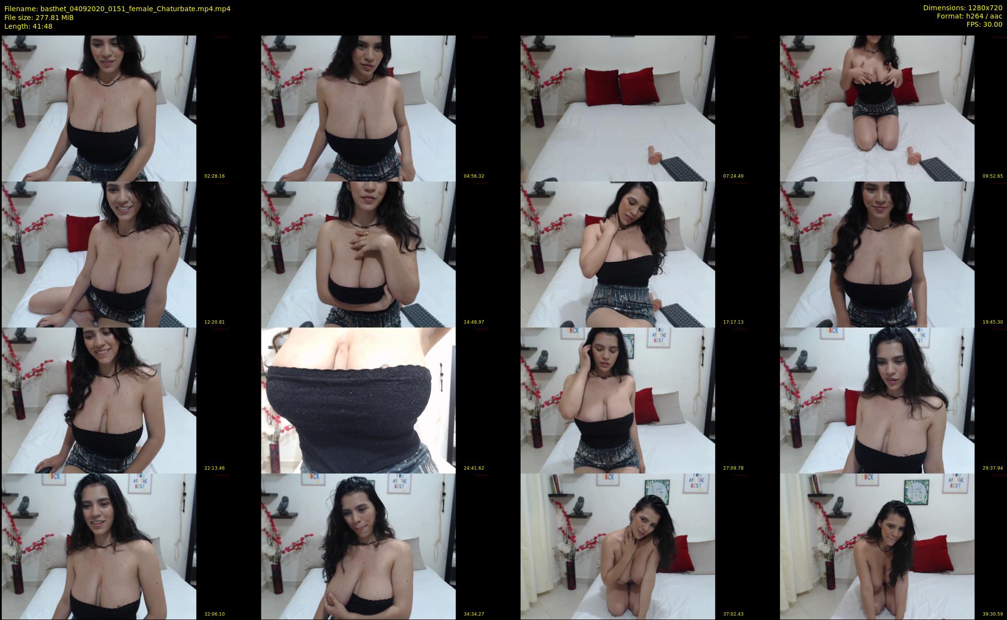 basthet — 42 minute Chaturbate female cam show recording, 720p, Sep 4, 2020