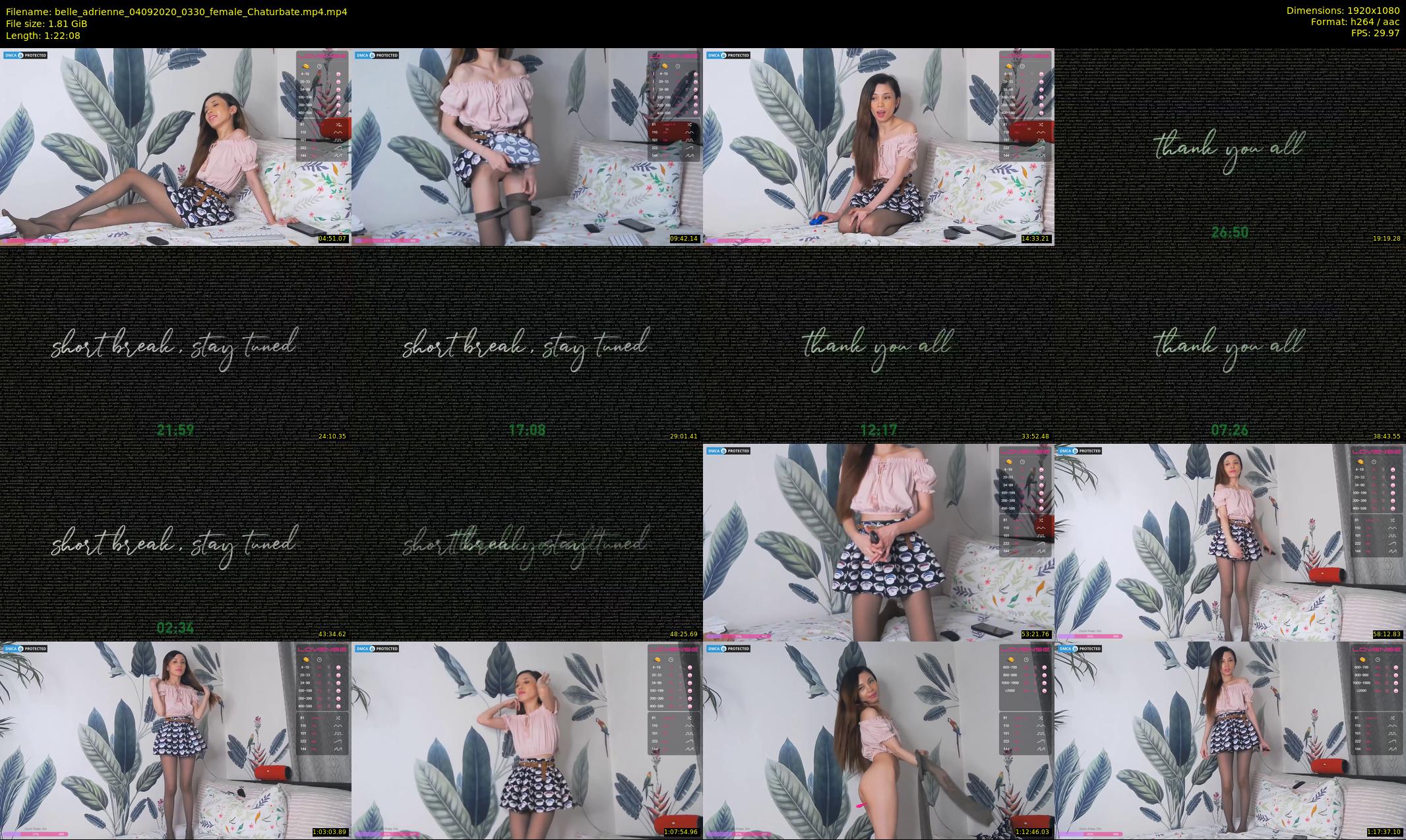 belle_adrienne — 83 minute Chaturbate couple cam show recording, 1080p, Sep 4, 2020