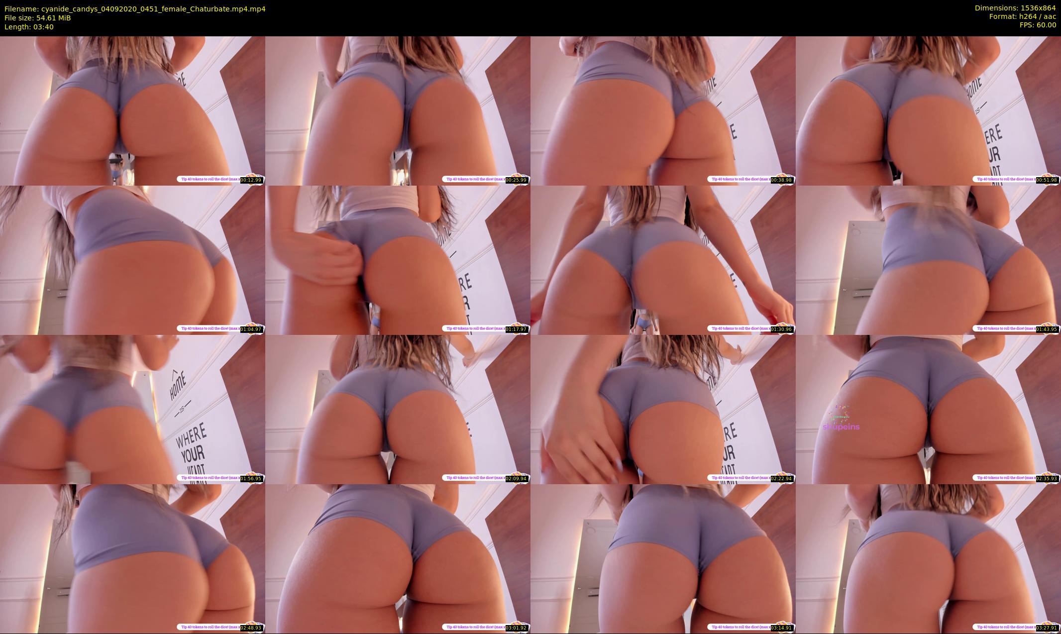cyanide_candys — 4 minute Chaturbate female cam show recording, 720p, Sep 4, 2020