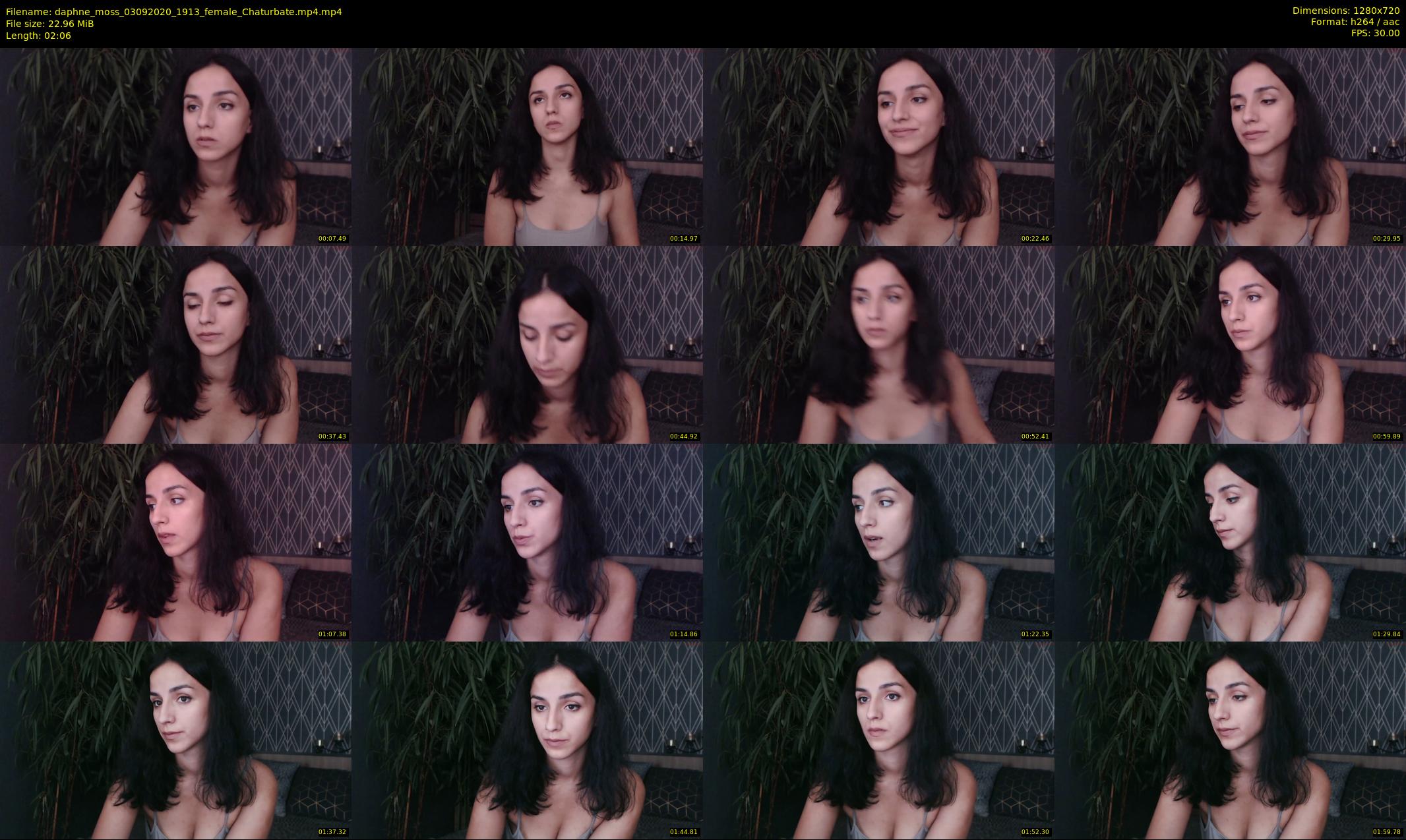 daphne_moss — 3 minute Chaturbate female cam show recording, 720p, Sep 3, 2020