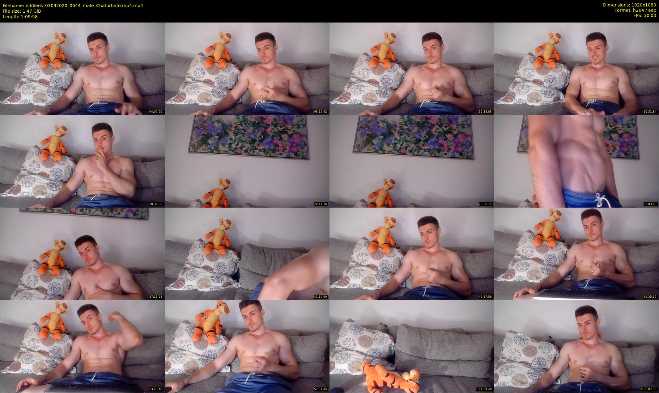 eddieds — 70 minute Chaturbate male cam show recording, 1080p, Sep 3, 2020