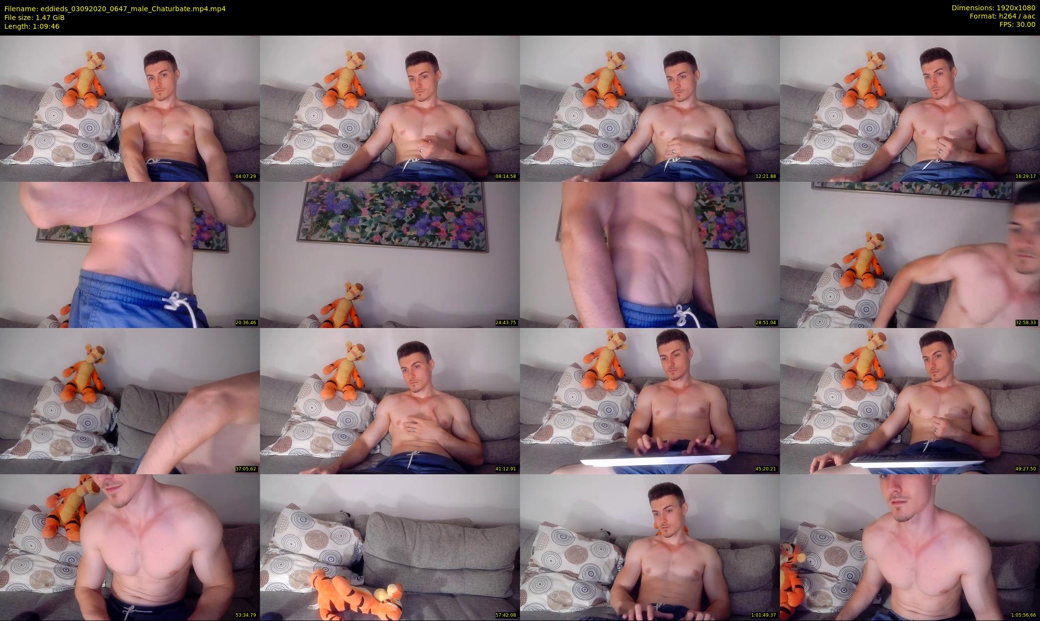 eddieds — 70 minute Chaturbate male cam show recording, 1080p, Sep 3, 2020