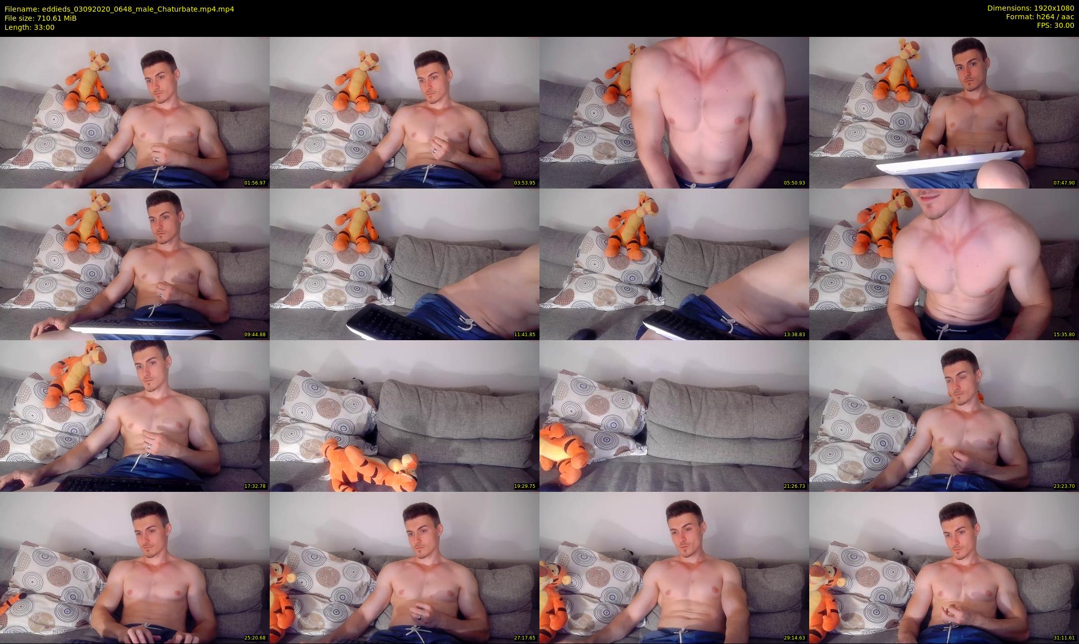 eddieds — 33 minute Chaturbate male cam show recording, 1080p, Sep 3, 2020