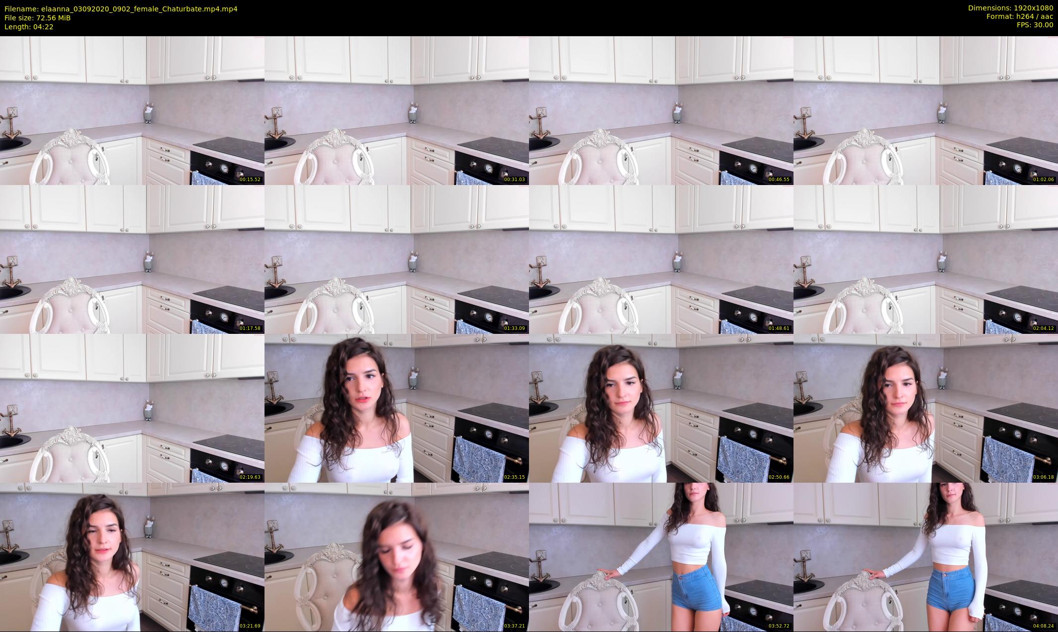 elaanna — 5 minute Chaturbate female cam show recording, 1080p, Sep 3, 2020