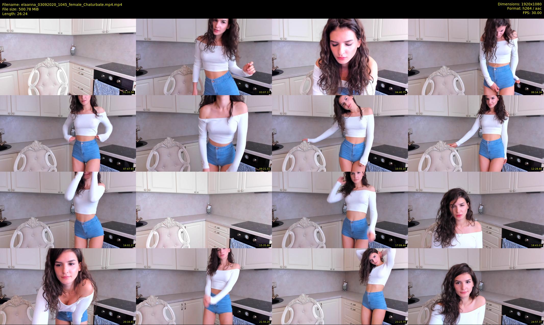 elaanna — 27 minute Chaturbate female cam show recording, 1080p, Sep 3, 2020