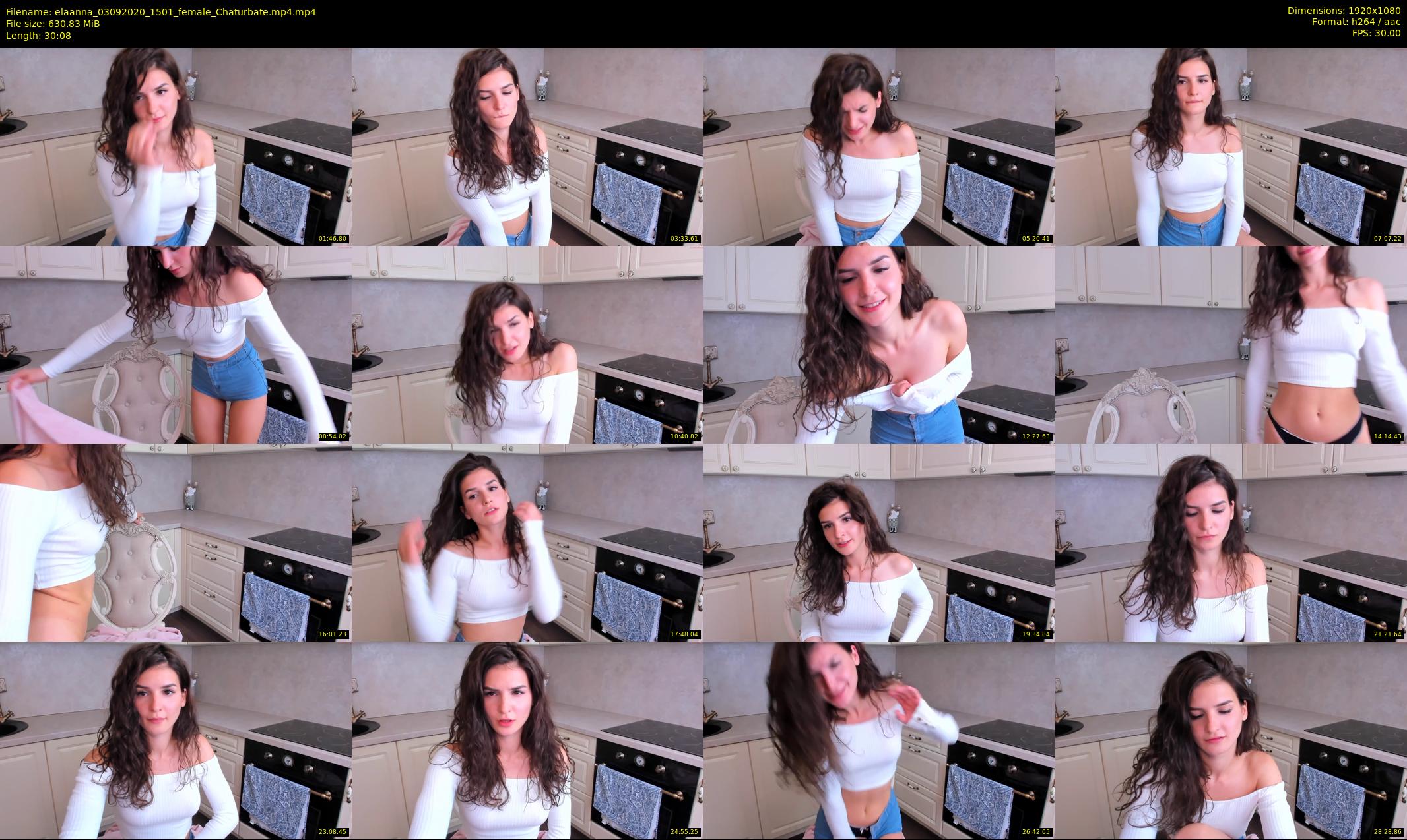 elaanna — 31 minute Chaturbate female cam show recording, 1080p, Sep 3, 2020