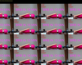 fuckingalice — 13 minute Chaturbate female cam show recording, 1080p, Sep 3, 2020