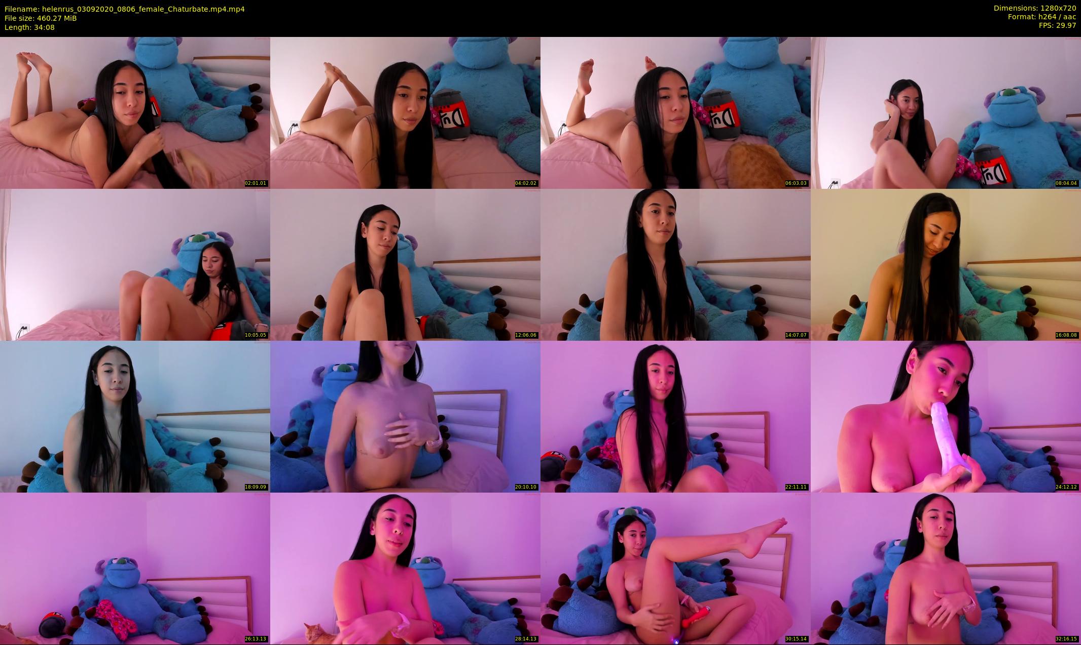 helenrus — 35 minute Chaturbate female cam show recording, 720p, Sep 3, 2020