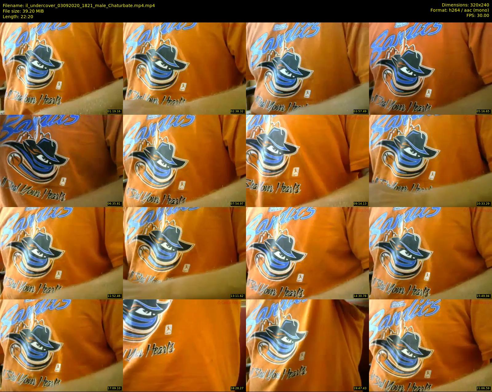 il_undercover — 23 minute Chaturbate male cam show recording, SD, Sep 3, 2020