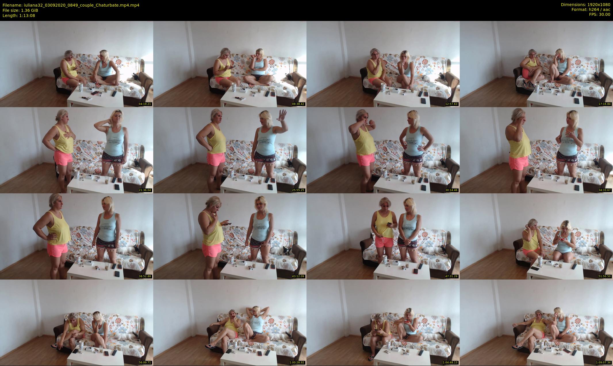 iuliana32 — 74 minute Chaturbate couple cam show recording, 1080p, Sep 3, 2020