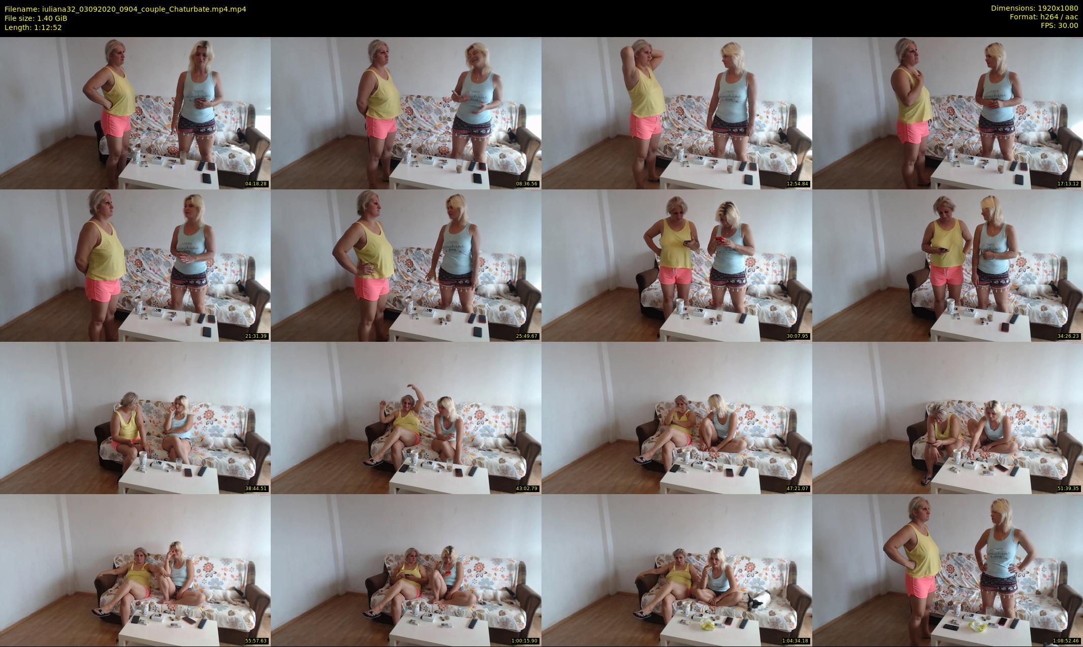 iuliana32 — 73 minute Chaturbate couple cam show recording, 1080p, Sep 3, 2020