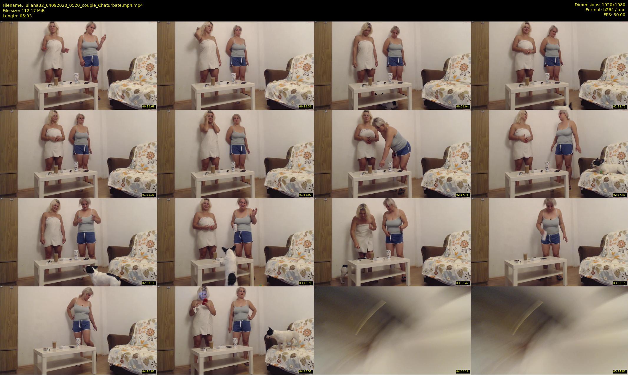 iuliana32 — 6 minute Chaturbate couple cam show recording, 1080p, Sep 4, 2020