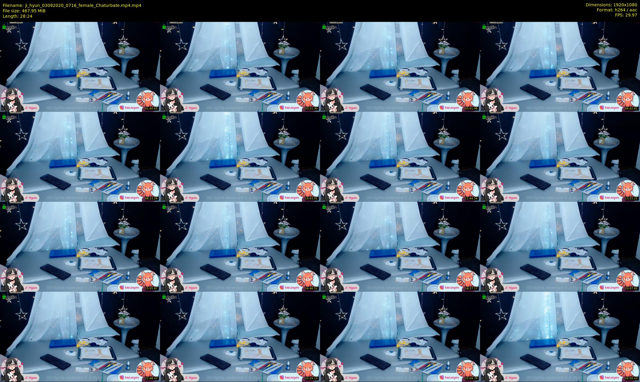 ji_hyun — 29 minute Chaturbate female cam show recording, 1080p, Sep 3, 2020