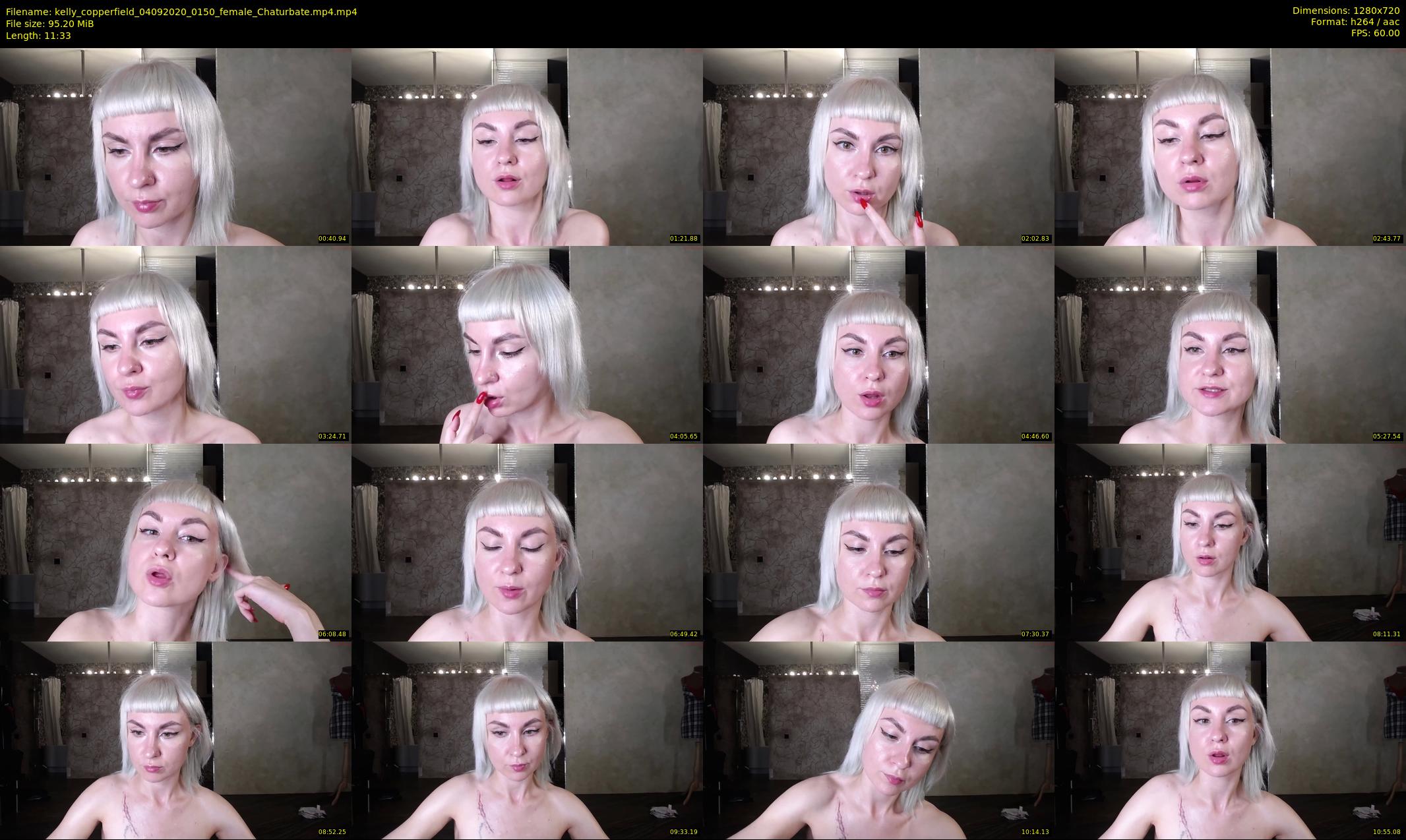 kelly_copperfield — 12 minute Chaturbate female cam show recording, 720p, Sep 4, 2020