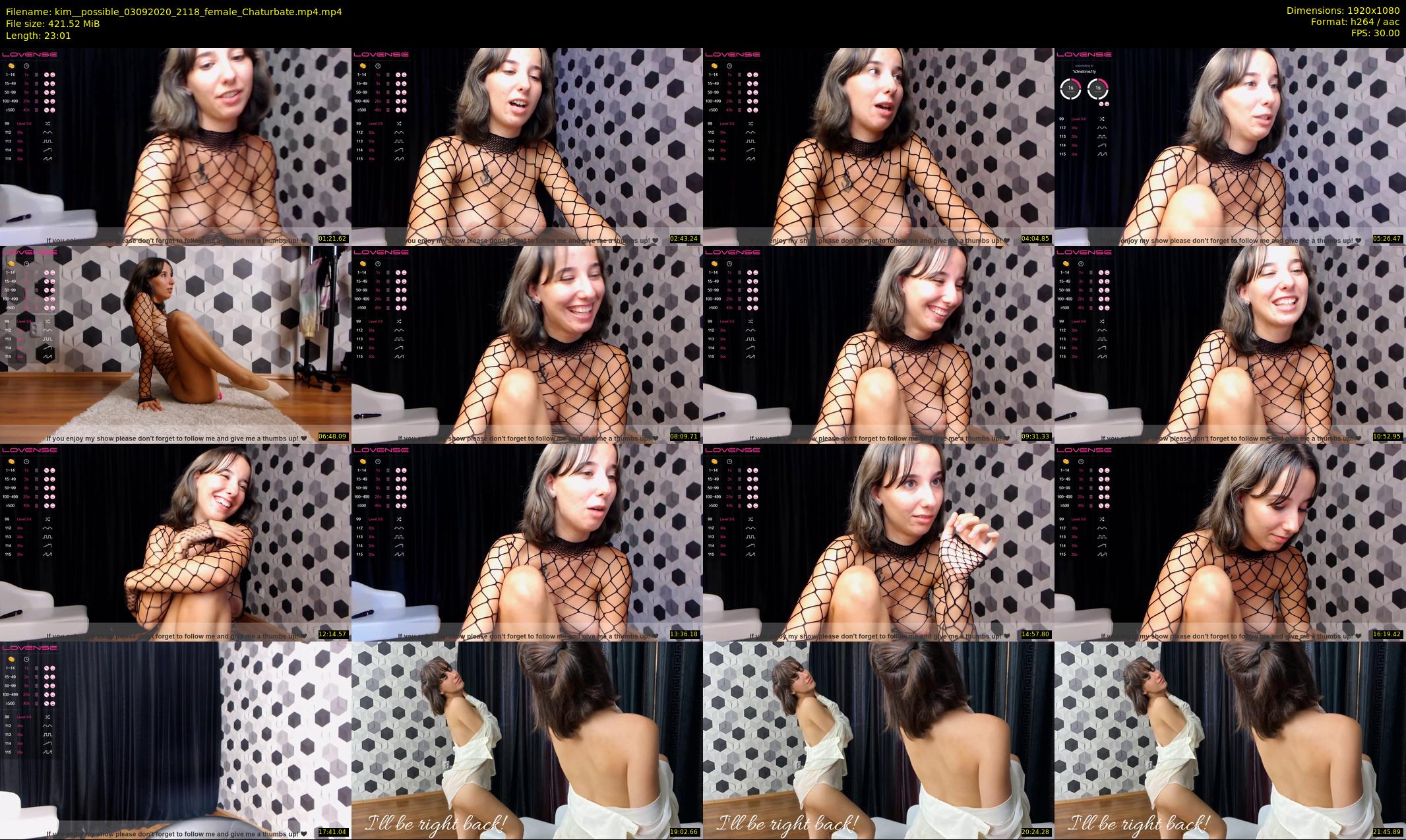 kim__possible — 24 minute Chaturbate female cam show recording, 1080p, Sep 3, 2020