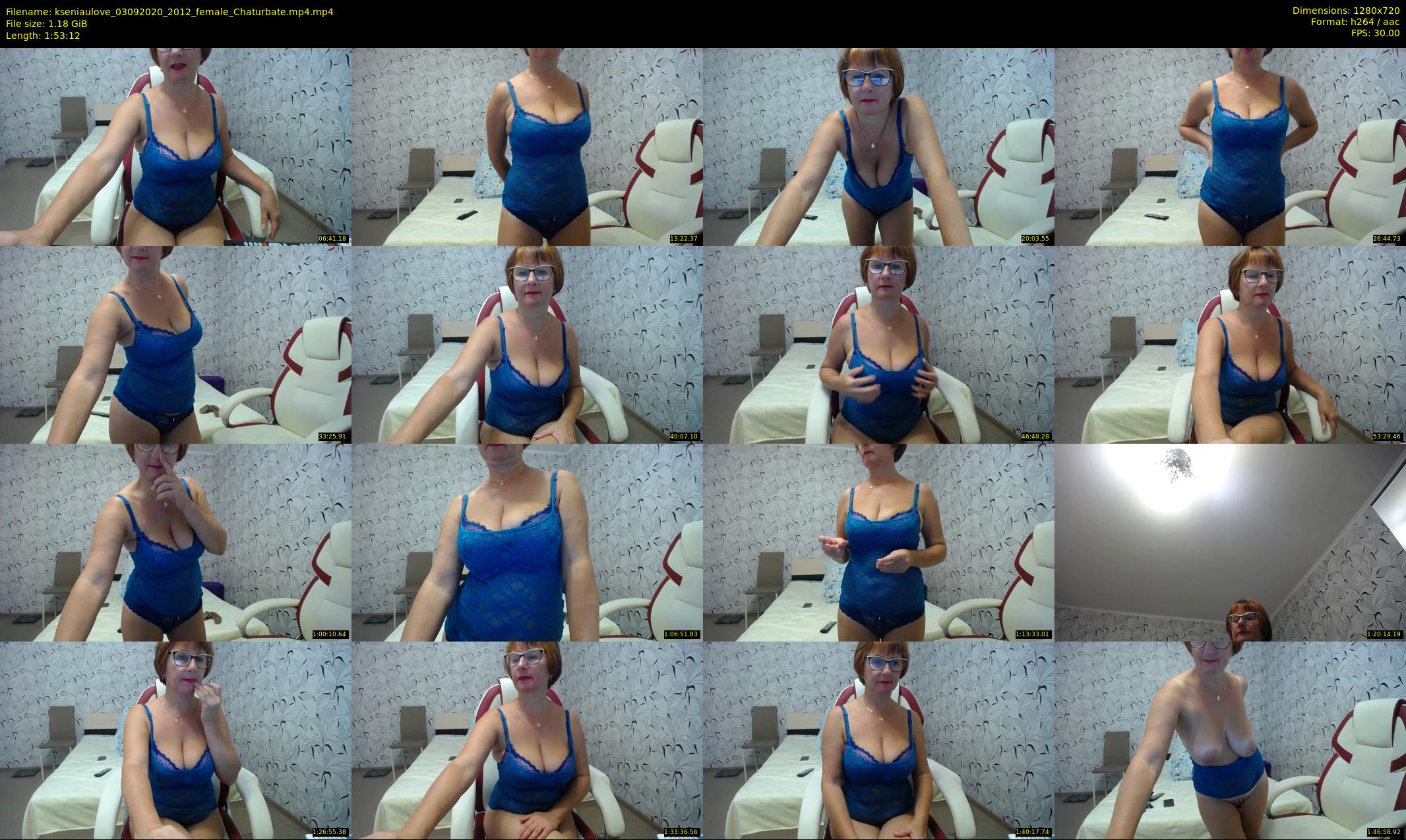 kseniaulove — 114 minute Chaturbate female cam show recording, 720p, Sep 3, 2020