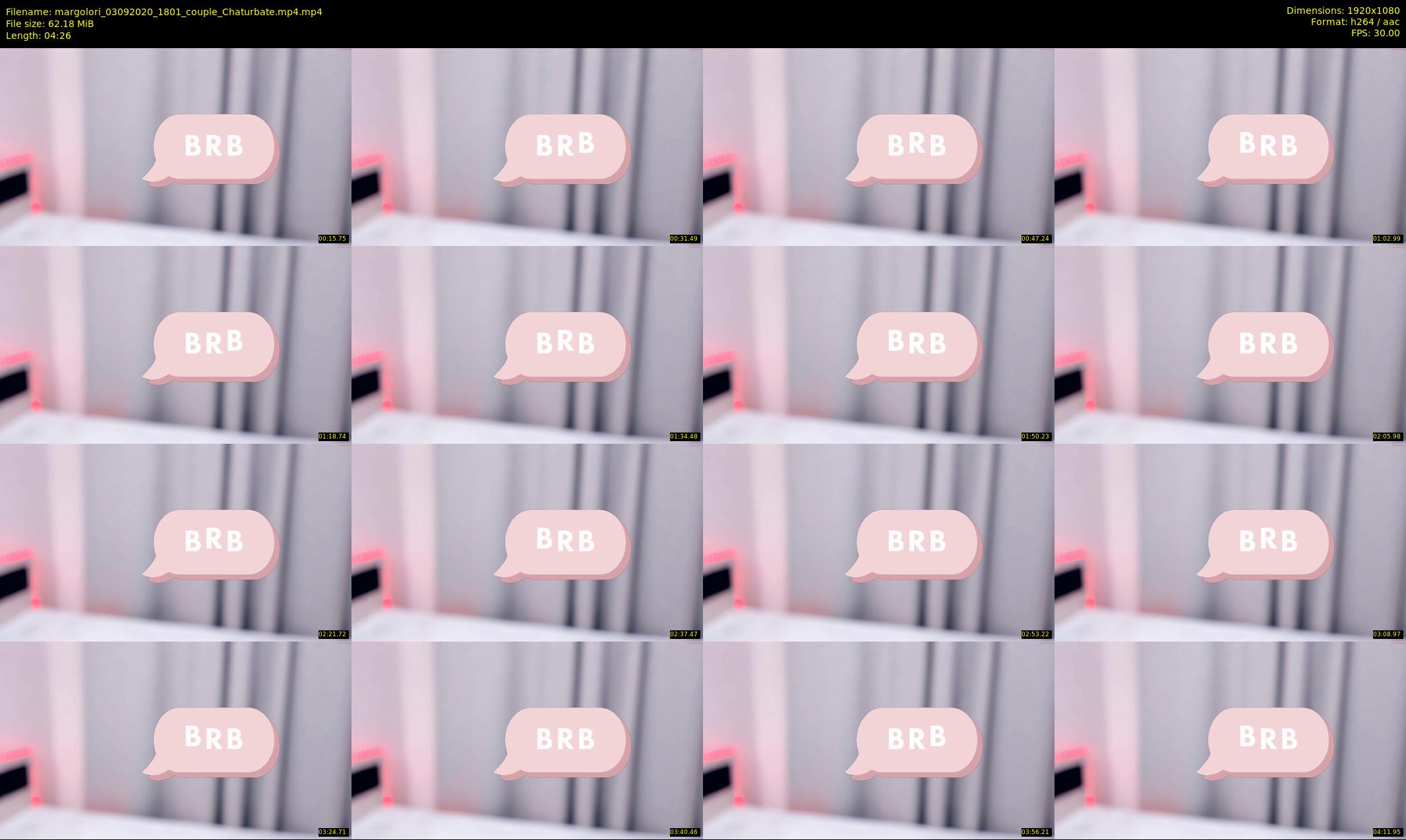 margolori — 5 minute Chaturbate couple cam show recording, 1080p, Sep 3, 2020