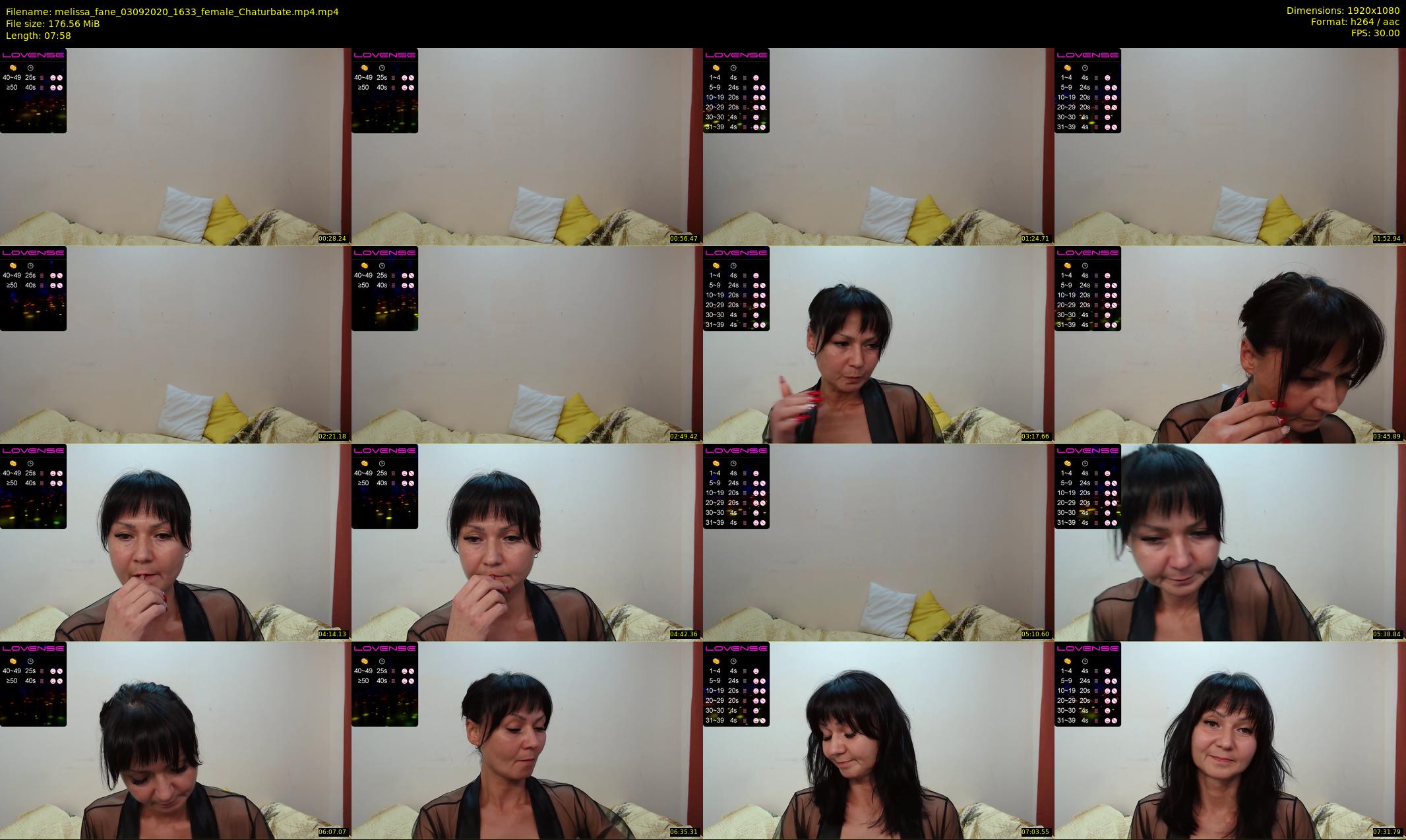 melissa_fane — 8 minute Chaturbate female cam show recording, 1080p, Sep 3, 2020