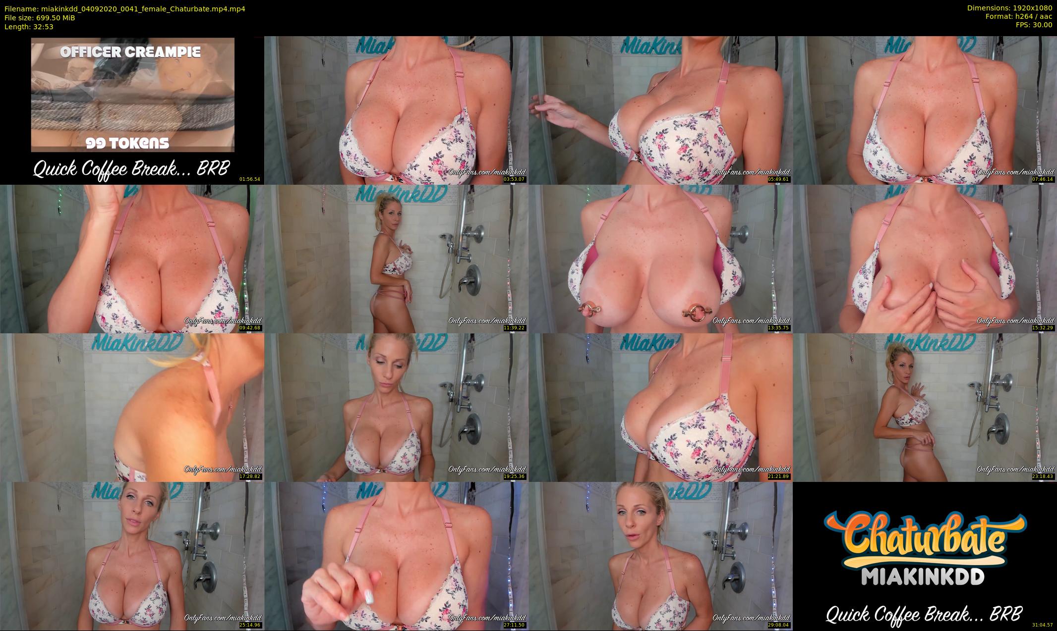 miakinkdd — 33 minute Chaturbate female cam show recording, 1080p, Sep 4, 2020