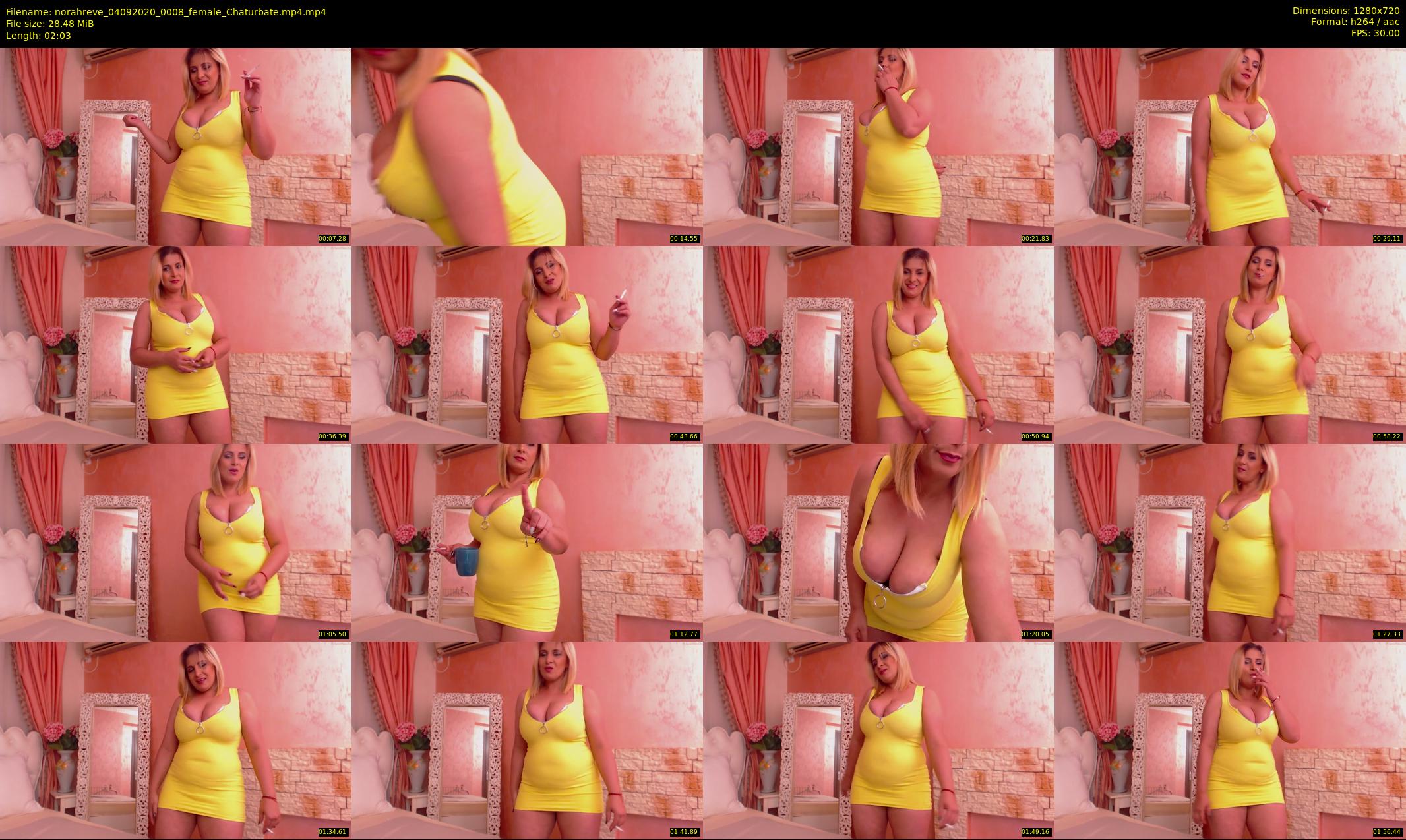 norahreve — 3 minute Chaturbate female cam show recording, 720p, Sep 4, 2020