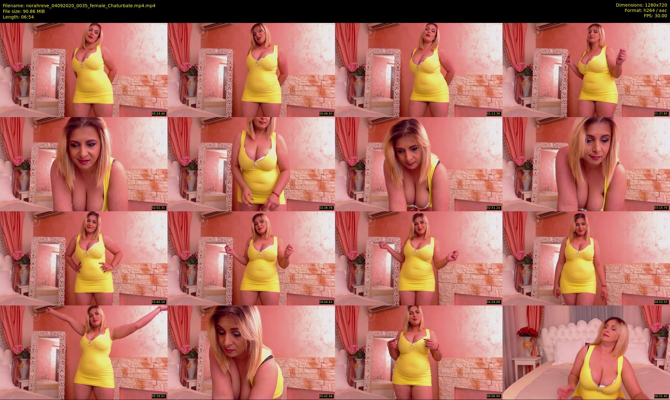 norahreve — 7 minute Chaturbate female cam show recording, 720p, Sep 4, 2020