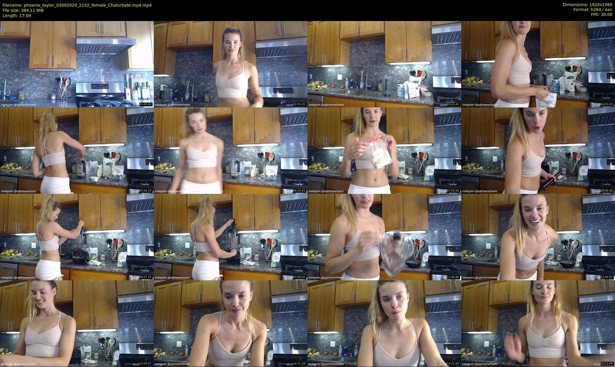phoenix_taylor — 18 minute Chaturbate female cam show recording, 1080p, Sep 3, 2020