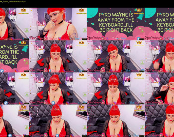 pyrowayne — 54 minute Chaturbate female cam show recording, 720p, Sep 4, 2020