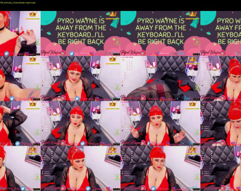 pyrowayne — 54 minute Chaturbate female cam show recording, 720p, Sep 4, 2020