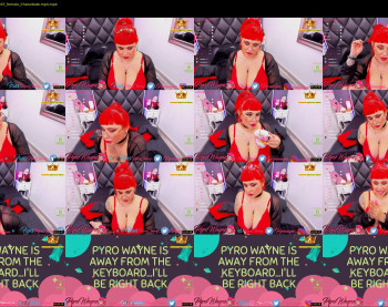 pyrowayne — 54 minute Chaturbate female cam show recording, 720p, Sep 4, 2020