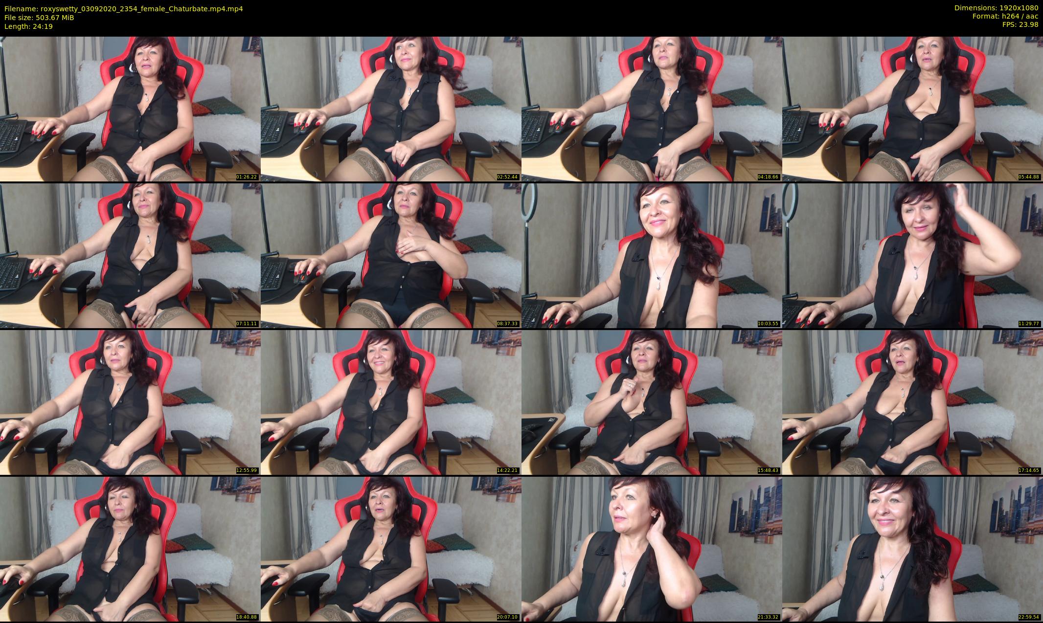 roxyswetty — 25 minute Chaturbate female cam show recording, 1080p, Sep 3, 2020