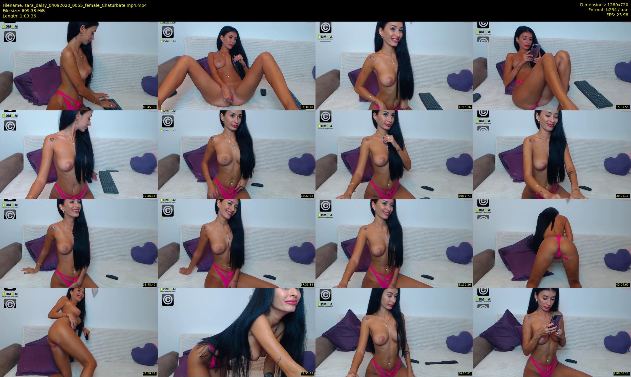 sara_daisy — 64 minute Chaturbate female cam show recording, 720p, Sep 4, 2020