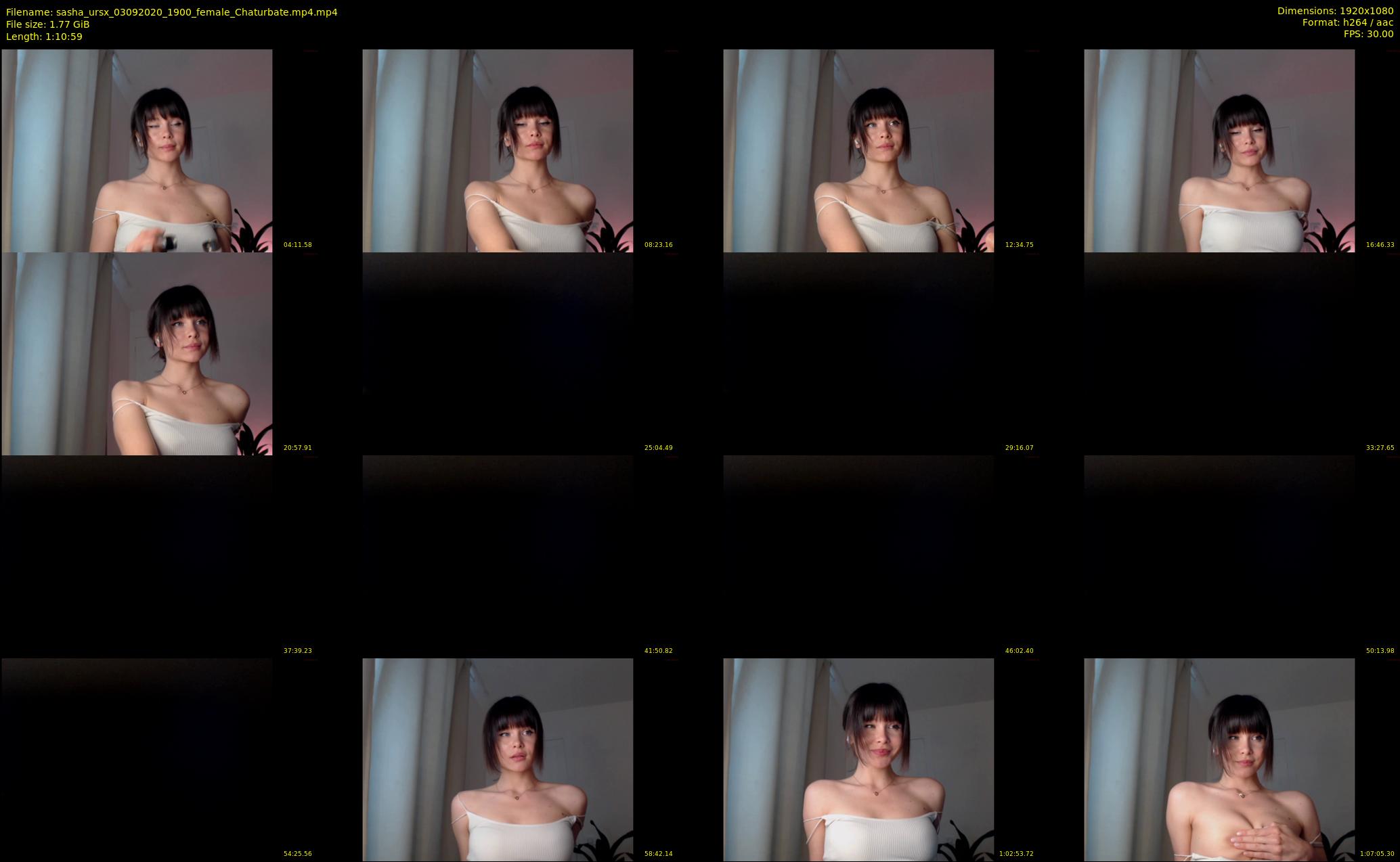 sasha_ursx — 71 minute Chaturbate female cam show recording, 1080p, Sep 3, 2020