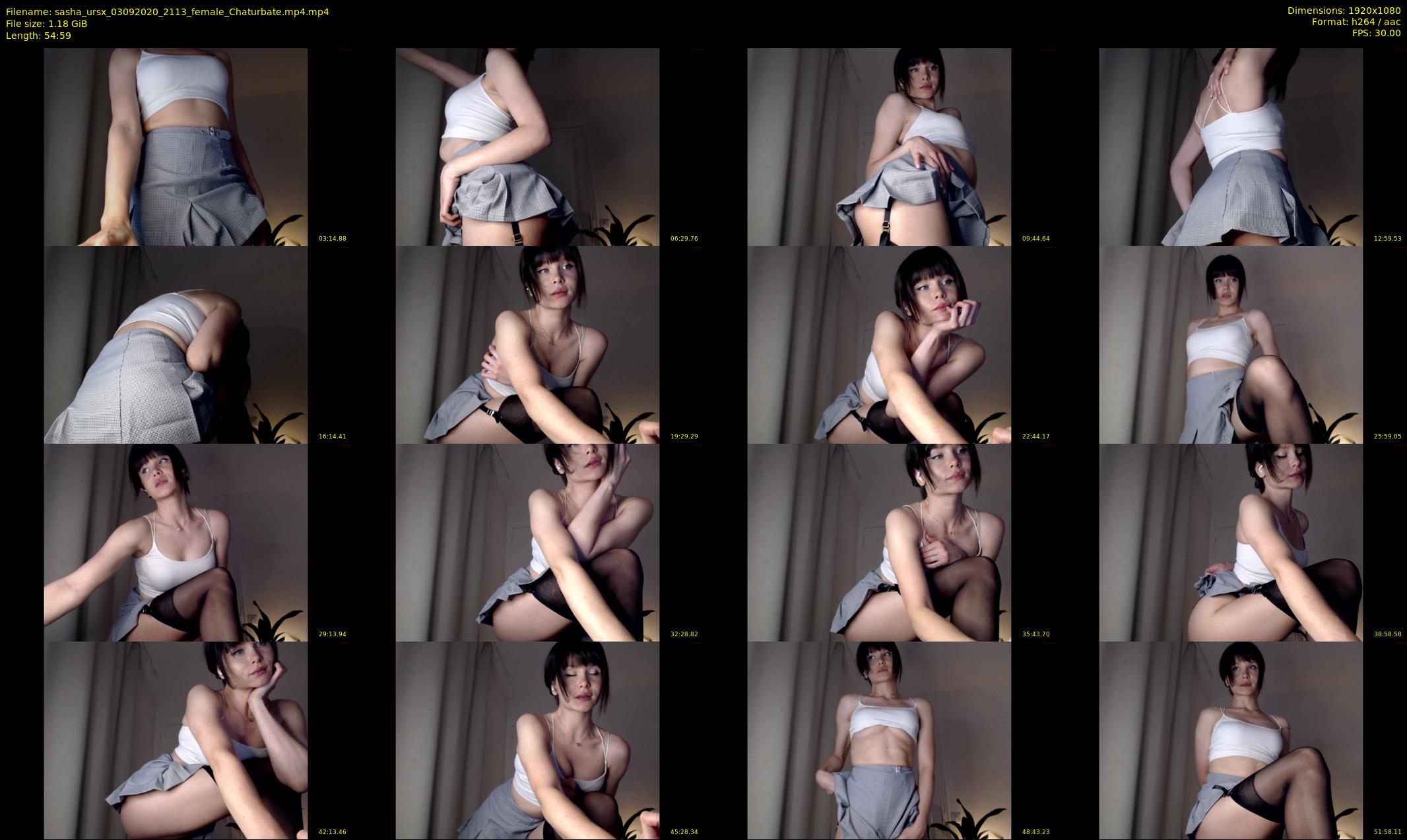 sasha_ursx — 55 minute Chaturbate female cam show recording, 1080p, Sep 3, 2020