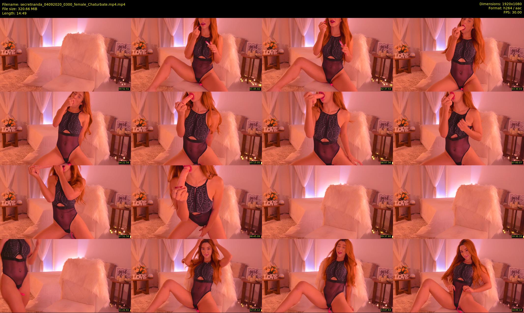 secretnanda — 15 minute Chaturbate female cam show recording, 1080p, Sep 4, 2020