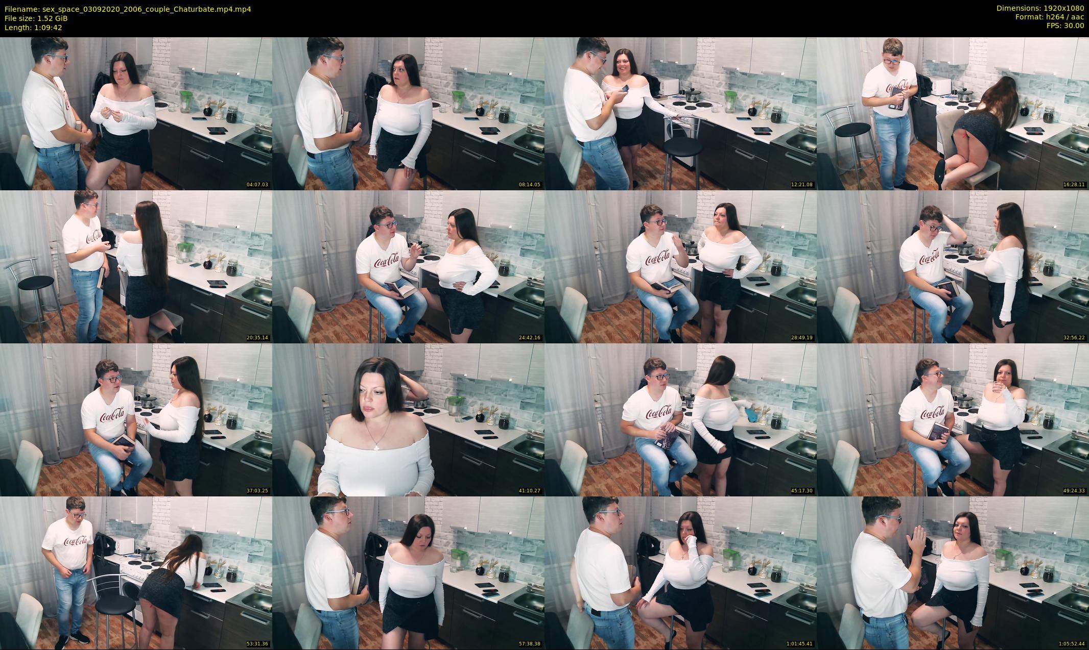 sex_space — 70 minute Chaturbate couple cam show recording, 1080p, Sep 3, 2020