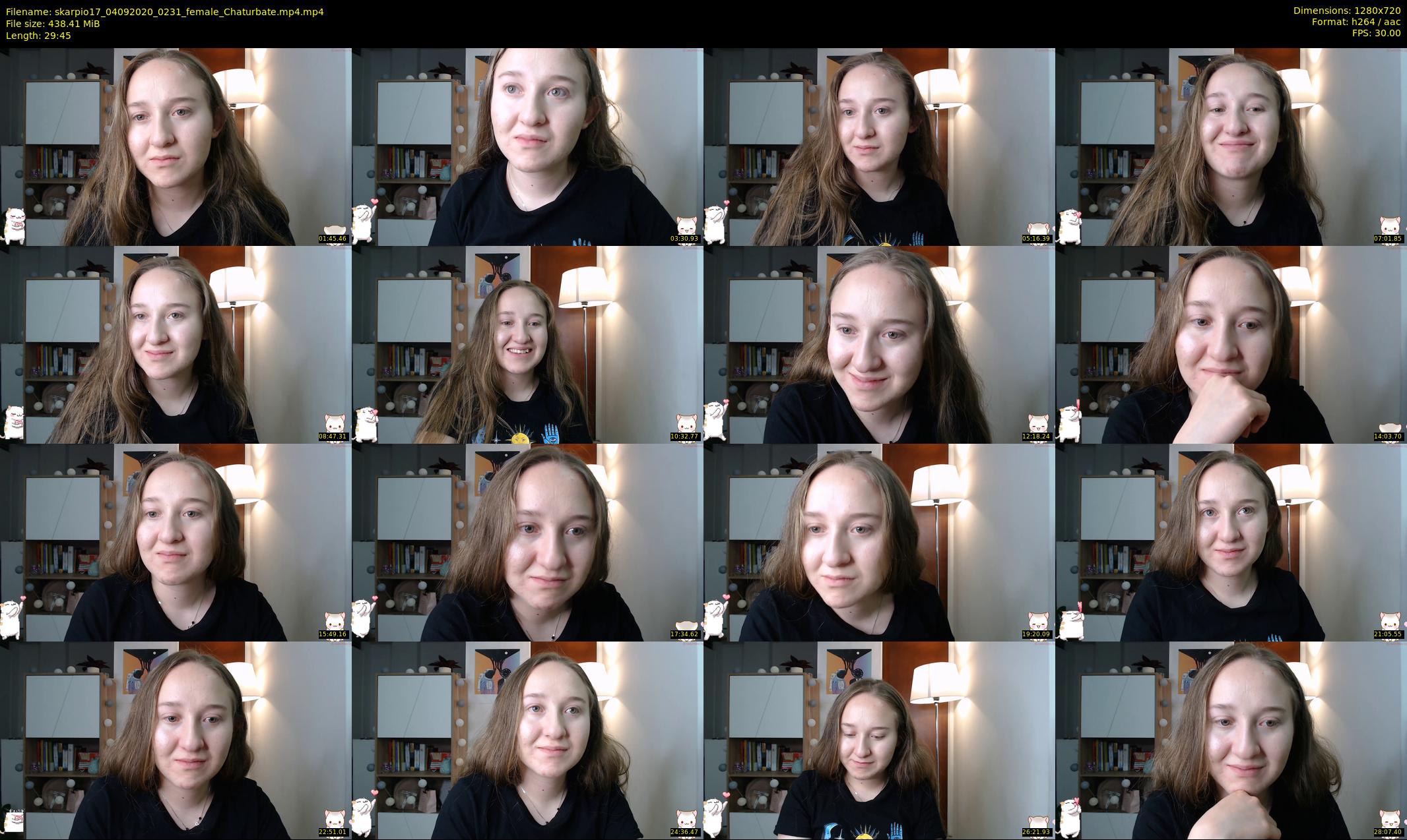 skarpio17 — 30 minute Chaturbate female cam show recording, 720p, Sep 4, 2020