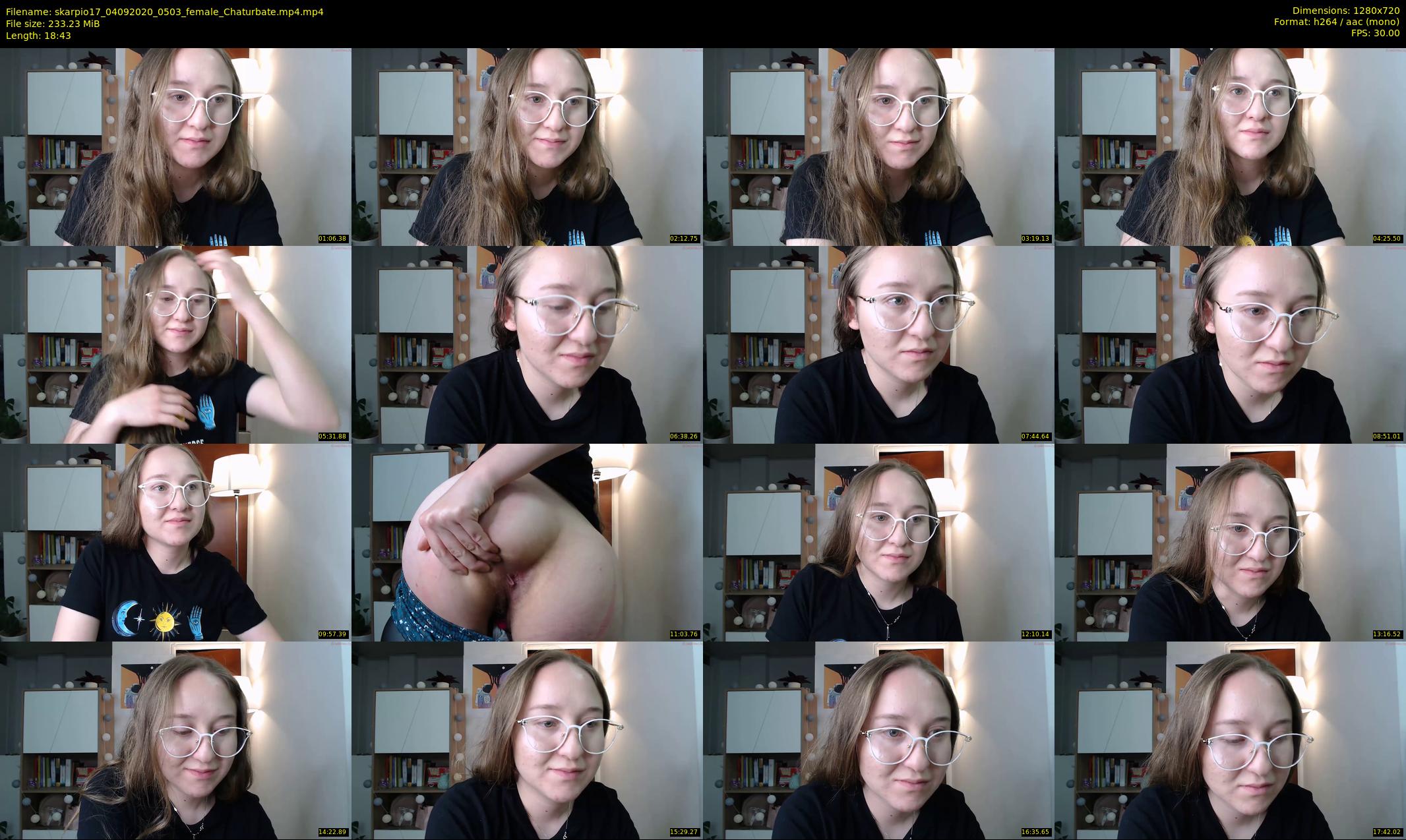 skarpio17 — 19 minute Chaturbate female cam show recording, 720p, Sep 4, 2020