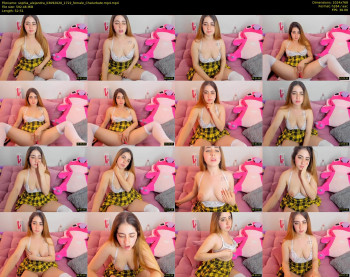 sophia_alejandra — 53 minute Chaturbate female cam show recording, 720p, Sep 3, 2020
