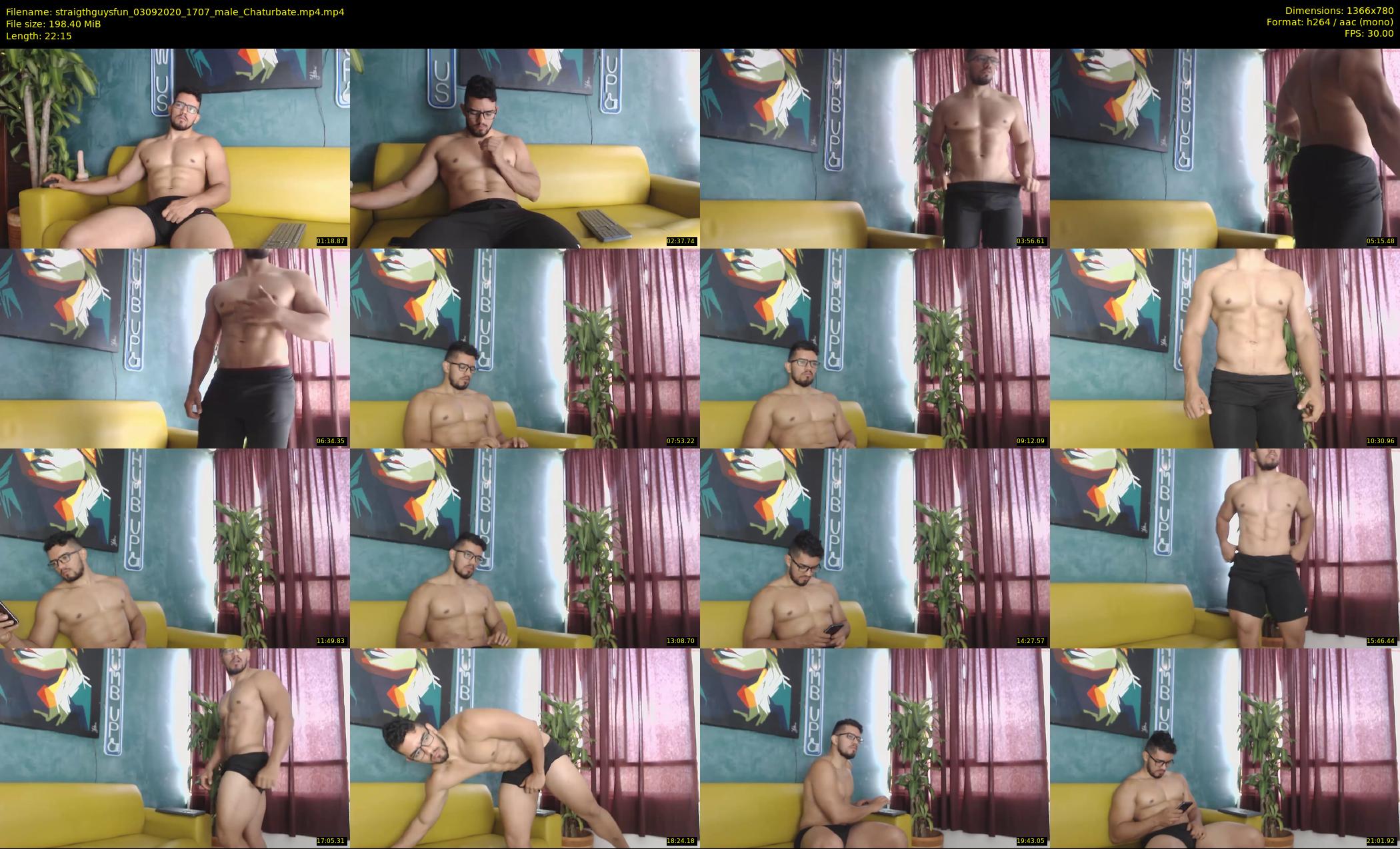 straigthguysfun — 23 minute Chaturbate male cam show recording, 720p, Sep 3, 2020