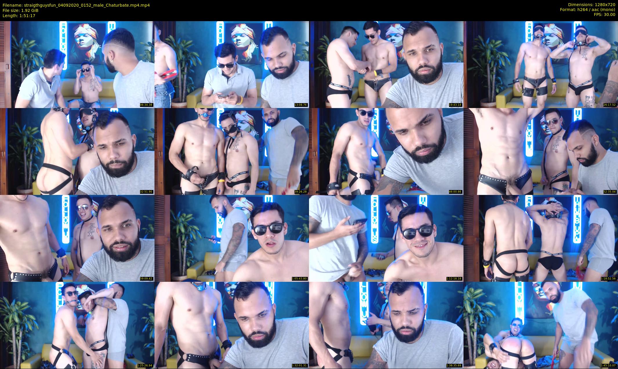 straigthguysfun — 112 minute Chaturbate male cam show recording, 720p, Sep 4, 2020