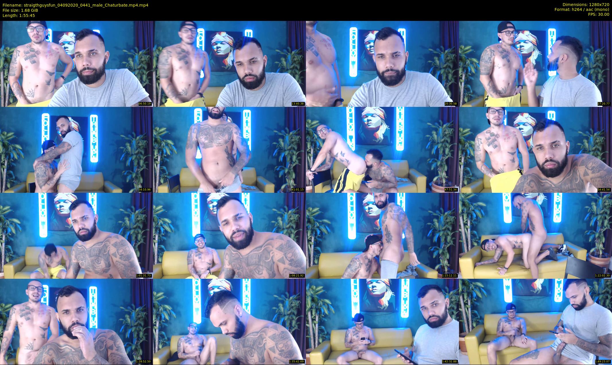 straigthguysfun — 116 minute Chaturbate male cam show recording, 720p, Sep 4, 2020