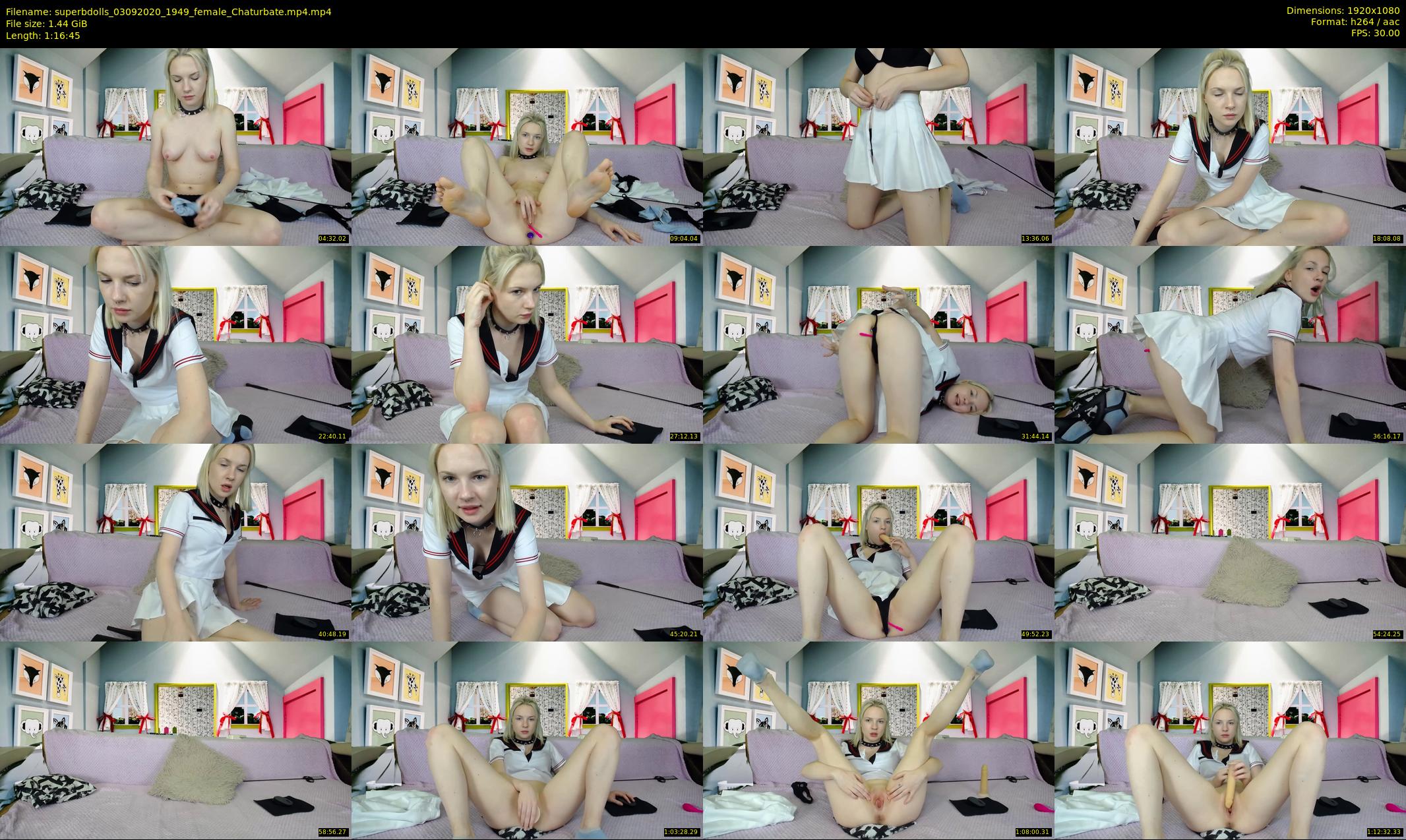 superbdolls — 77 minute Chaturbate couple cam show recording, 1080p, Sep 3, 2020