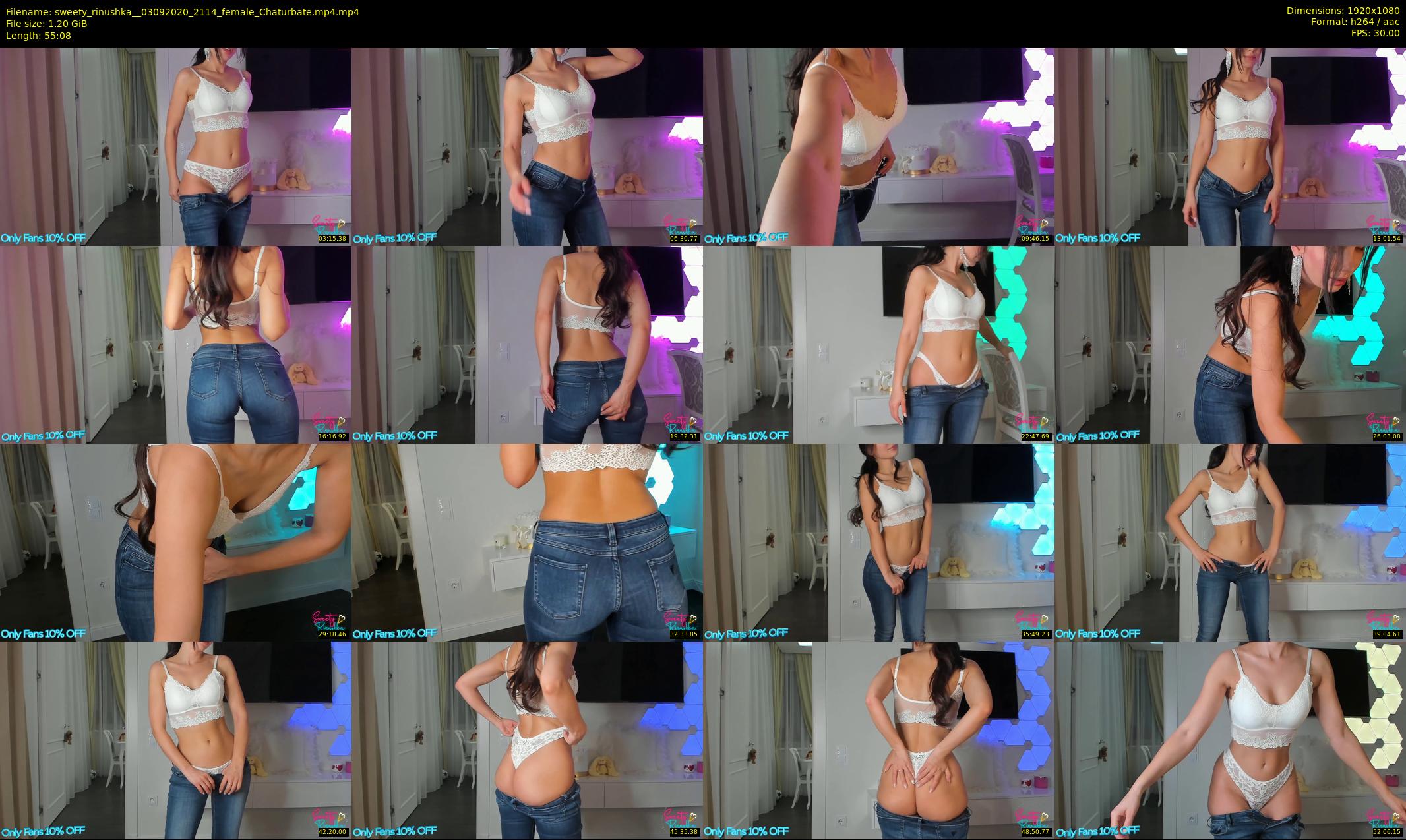 sweety_rinushka_ — 56 minute Chaturbate female cam show recording, 1080p, Sep 3, 2020