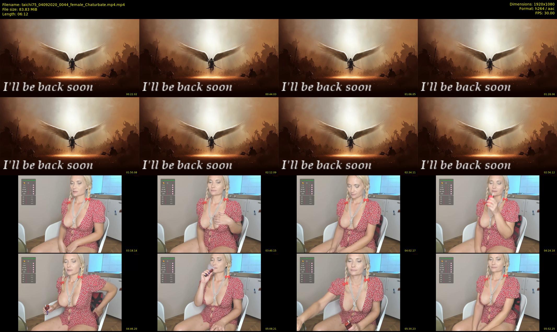 taichi75 — 7 minute Chaturbate female cam show recording, 1080p, Sep 4, 2020