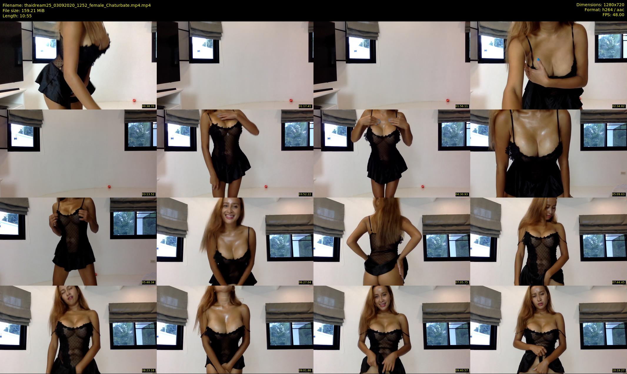 thaidream25 — 11 minute Chaturbate female cam show recording, 720p, Sep 3, 2020