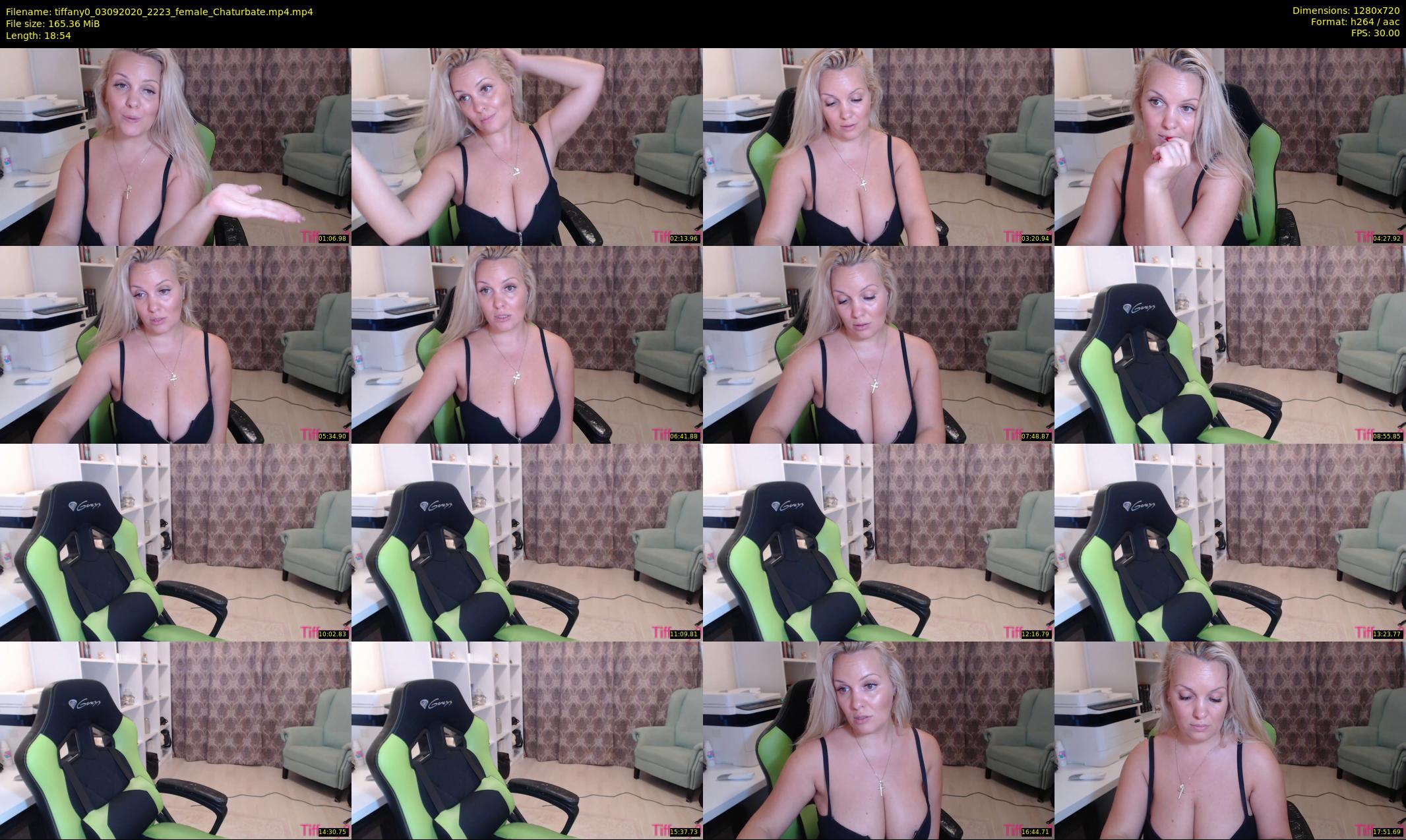tiffany0 — 19 minute Chaturbate female cam show recording, 720p, Sep 3, 2020