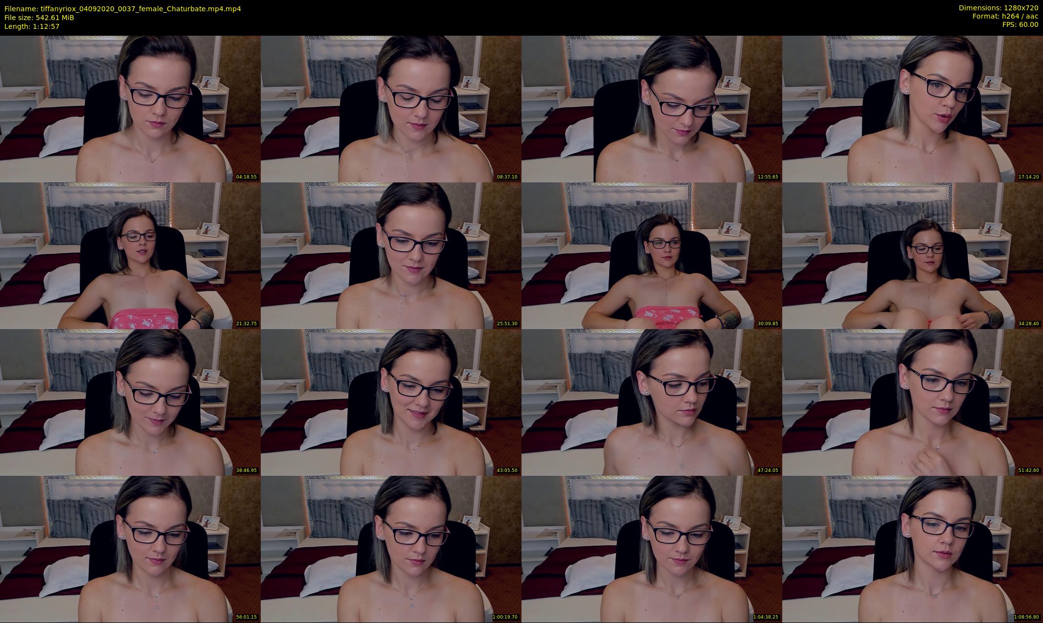 tiffanyriox — 73 minute Chaturbate female cam show recording, 720p, Sep 4, 2020
