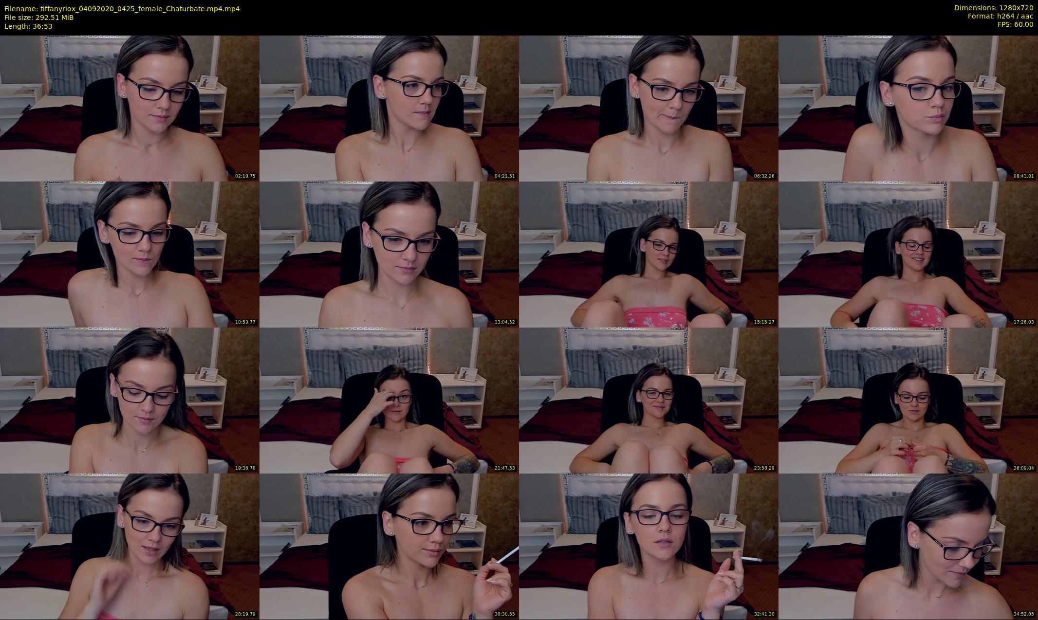tiffanyriox — 37 minute Chaturbate female cam show recording, 720p, Sep 4, 2020